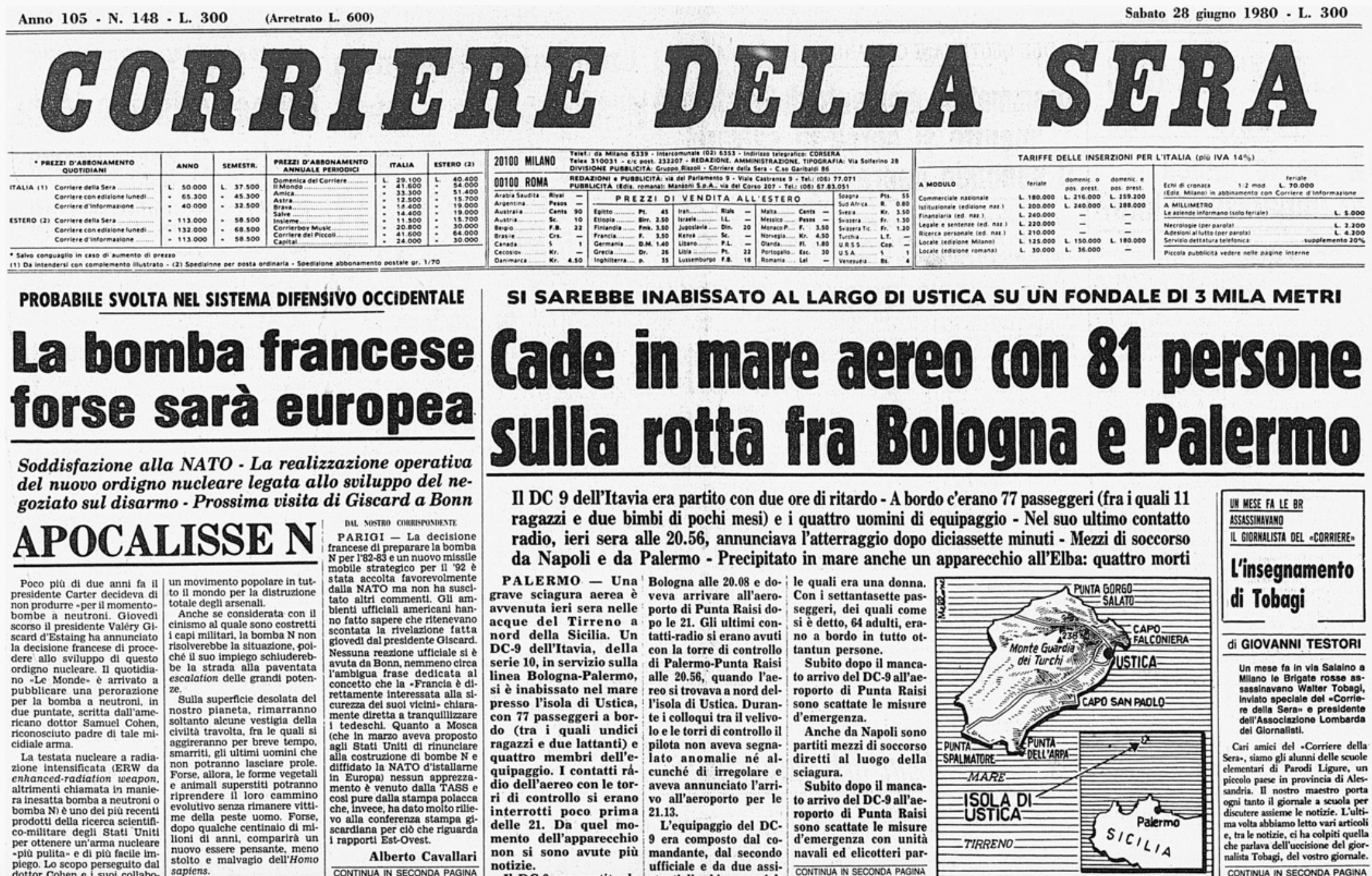 media Strage di Ustica