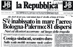 cronologia della strage di Ustica